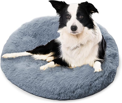 Active Pets Medium Dog Bed, Calming Orthopedic Pet Bedding for Anxiety Relief, Joint Support & Comfort, Washable Dog Furniture, Med 45lbs, Dark Grey