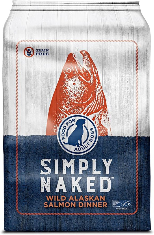 Wild Alaskan Salmon Grain-Free Dog Food | No Chicken or Other Animal by-Products | Rich in Omega 3 & 6 Fatty Acids | Sustainably Sourced Wild Caught Fish | Made in The USA | 24lb Bag