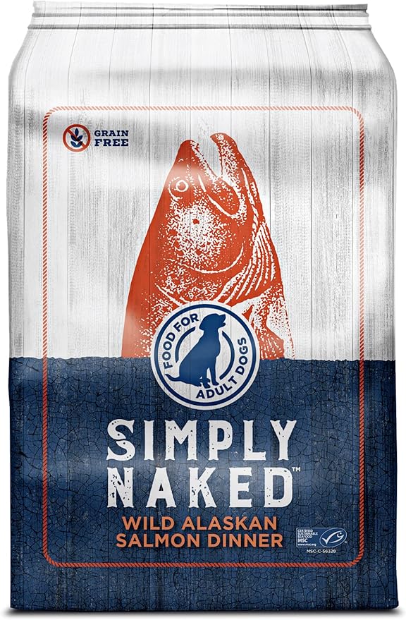 Wild Alaskan Salmon Grain-Free Dog Food | No Chicken or Other Animal by-Products | Rich in Omega 3 & 6 Fatty Acids | Sustainably Sourced Wild Caught Fish | Made in The USA | 11lb Bag