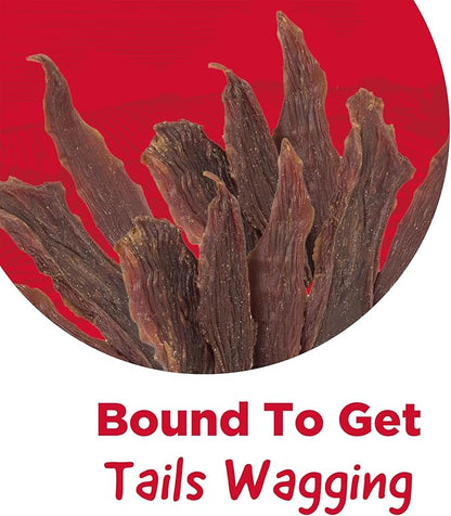 Duck Jerky Tender Dog Treats, High Protein, Low Fat, No Artificial Colors, 3 oz