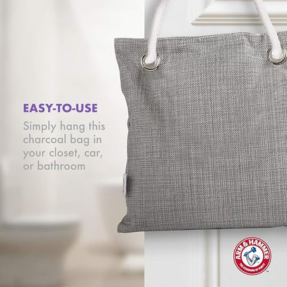 Arm & Hammer for Pets Air Care Calming Bamboo Charcoal Air Purifying Bag in Lavender Vanilla Scent | 17.6 oz Odor Absorbing Charcoal Bag | Easy Pet Odor Eliminator for Pet Households (FF12537)