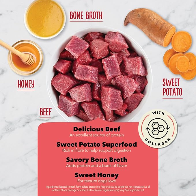 Chewy Strips Hip & Joint Support Beef Recipe, Dog Treat 4oz