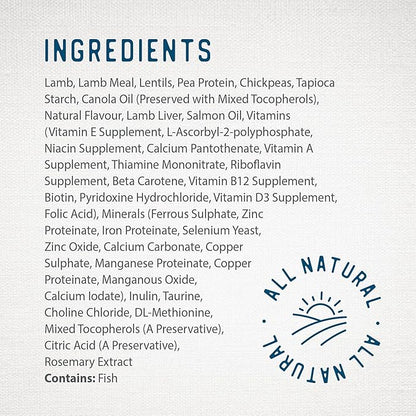 Caledon Farms Freeze-Dried Coated Lamb Recipe Premium Dry Dog Food 3.9lb