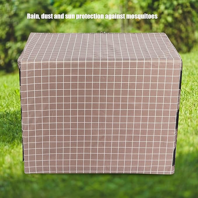 Dog Kennel Cover Oxford Pet Cage Cover Oxford Cat Crate Cover Seasons Universal Rain Dust and Sun Protection Pet Supplies for Dog Cat