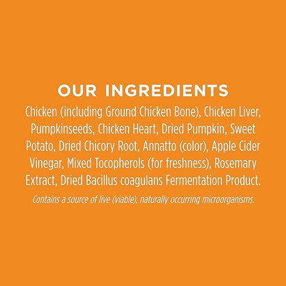 Instinct Raw Boost Mixers Freeze Dried Dog Food Toppers For Dry Food, Grain Free Dog Food Toppers with Chicken For Dogs - Gut Health, 5.5 oz