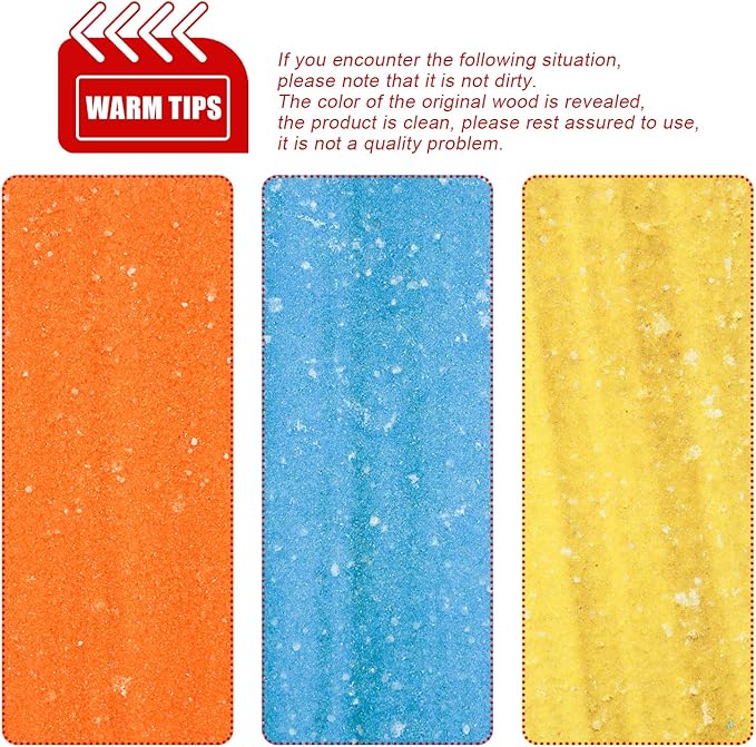 7 Pcs Bird Perch Stand Toy, Wood Parrot Stand Platform Colorful Sand Paw Grinding Stick Cage Accessories Exercise Toys for Cockatiel Conure Budgies Parakeet Lovebird Hamster Gerbil Rat Mouse (7 Pcs)