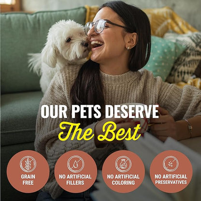 etta says! Premium Crunchy 4.5" Buffalo Dog Chews - Grain-Free Dog Treats, Good for Teeth, Easy to Digest - Made in The USA (36 Count Pack of 1)