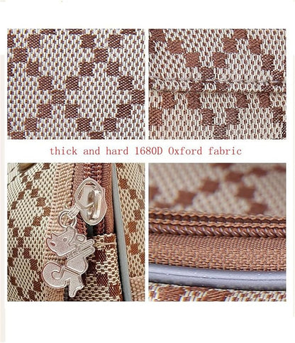 Hubulk Dog Carrier Bag Pet Tote Bag Doggie Handbag Cat Purse Puppy Pouch, Free Collapsible Dog Bowl Included (S Khaki)