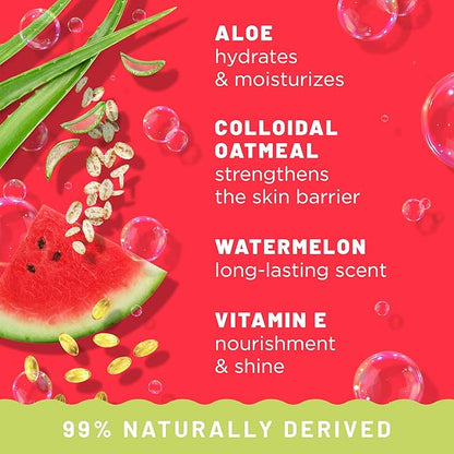 TropiClean 2-in-1 Dog Shampoo and Conditioner, Moisturizing Dog Detangler, Puppy Safe, Made in the USA, Watermelon Scent, Cat & Kitten Safe, 20oz.