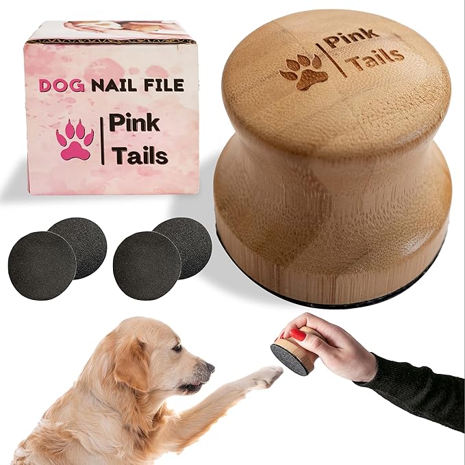 Dog Nail File, Dog Nail Board, Dog Nail Buffer, Dog Toenail Grinder, Dog Treat Nail File Board - Dog Scratching Board for Nails, Dog Filer for Nails, Lima De Uñas para Perros, for All Breeds