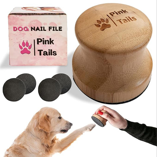 Dog Nail File, Dog Nail Board, Dog Nail Buffer, Dog Toenail Grinder, Dog Treat Nail File Board - Dog Scratching Board for Nails, Dog Filer for Nails, Lima De Uñas para Perros, for All Breeds