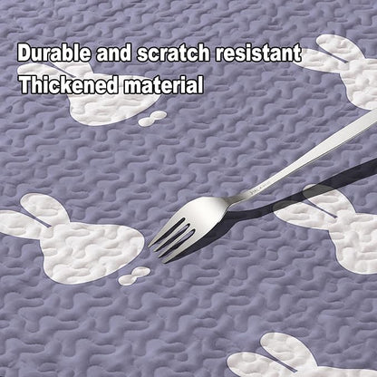 Dog Playpen Mat Crate Mat Puppy Pads,Lovely Dog Crate Pad, [PLAYPEN NOT Included !!!] Anti-Slip Bottom,Waterproof Reusable Washable Whelping Playpen Crate Reusable Pet Training Pads Pet Mattress