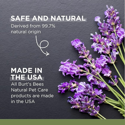 Burt's Bees for Pets Calming Dog Shampoo With Hemp Seed Oil and Lavender - 95% Natural Origin Formula, Gentle and Best for Dogs, 16 oz