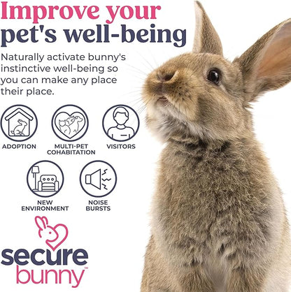 SecureBunny Pheromone Home Stick Diffuser 30-Day Starter Kit, Passive Diffuser Naturally Supports Calm and Well-Being Helping Relieve Any Feeling of Anxiety or Stress