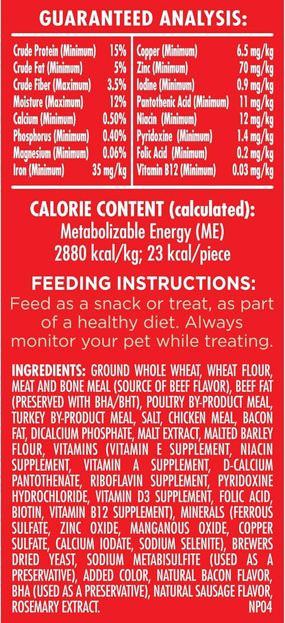 Milk-Bone Flavor Snacks Small Dog Treats, 60 Ounce (Pack of 3)