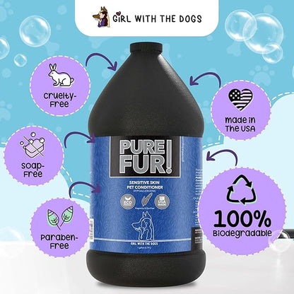 Pure Fur! Sensitive Skin Pet Conditioner, 1 Gallon