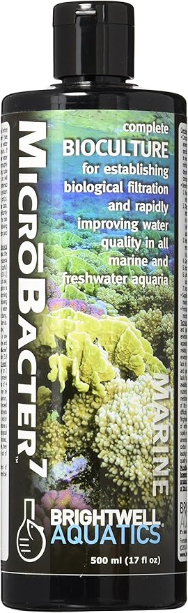 Brightwell Aquatics MicroBacter7 & MicroBacter Clean - Bacteria & Water Conditioners for Fish Tanks and Aquariums