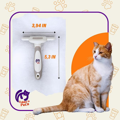 Pet Grooming Kit  3-Pcs Pet Brush Set with Dematting Tool, Deshedding Brush, Self-Cleaning Slicker Brush  Professional Dog Brushes for Grooming Long-Haired Dogs and Cats