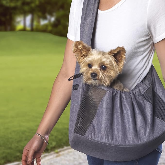 Outward Hound PupPak Sling Dog Carrier, Grey, One Size