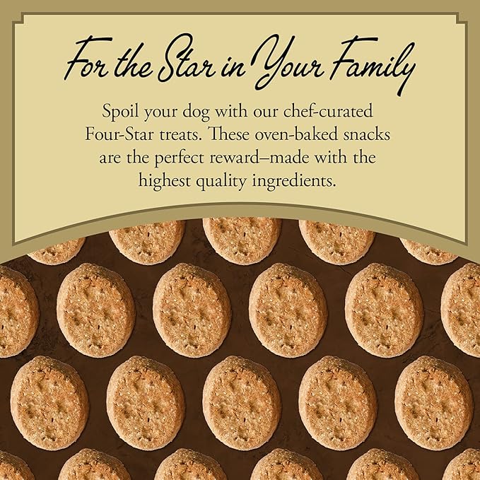 Fromm Four-Star Parmesan Cheese Grain-Free Dog Treats,8-Ounce Bag