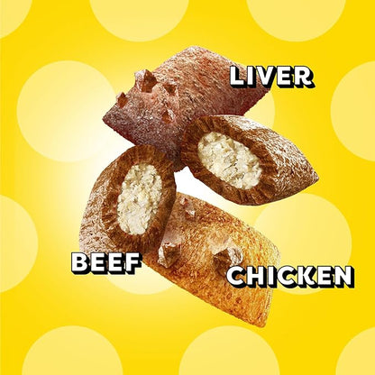 Temptations MixUps Backyard Cookout Flavor Crunchy and Soft Cat Treats, 30 oz. Tub