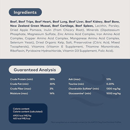 ZIWI Peak Air-Dried Dog Food  Beef - All Natural, High Protein, Grain Free, Limited Ingredient w/ Superfoods (35.2oz)