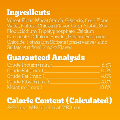 Pedigree Dentastix Chewy Chunx Small & Medium Dog Treats Chicken Flavor, 13.5 oz. Bag