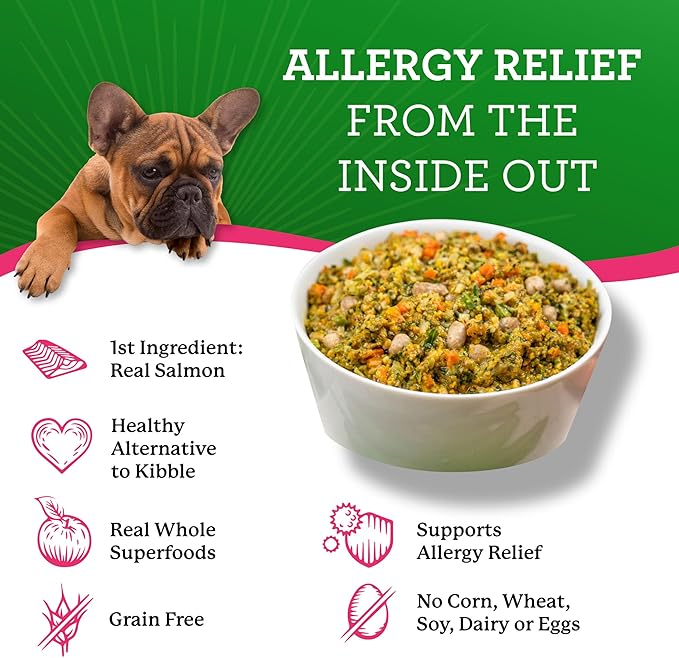 Dr. Harvey's Specialty Diet Allergy Salmon Recipe, Human Grade Dog Food for Dogs with Sensitivities and Allergies Trial Size (5.5 Oz)