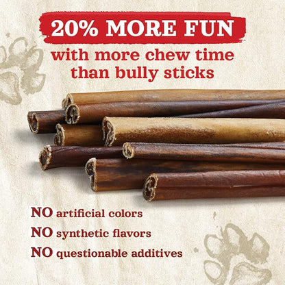 Natural Farm Collagen Sticks for Dogs (6 Inch, 25 Pack), Odor-Free Long Lasting Collagen Chews & Rawhide Alternative- 95% Collagen, Low Fat, High Protein- Best Dental Dog Treats  Medium & Large Dogs