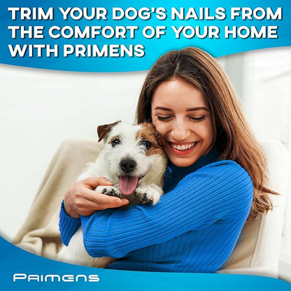 Primens Professional Dog Nail Grinder Replacement Head (Pack of 3 Bits) - Diamond Replaceable Tip for Pet Claw Grooming, Spare Grinding Wheel for Large, Medium & Small Dogs