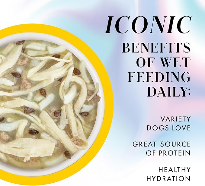 Weruva Paris Hilton Pamper Like Paris Natural Wet Dog Food, Chicken and Rice, 2.75oz Cup (Pack of 10)