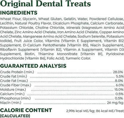 Greenies Original Regular Dental Dog Treats, 6 oz. Pack (6 Treats)