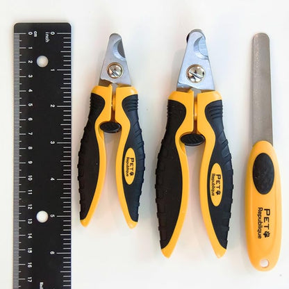 Pet Republique Dog Nail Grinder and Nail Clippers Series Size Option Dogs: Small, Medium, Large Dogs  Dog Claw Trimmer Kit (Clippers Only, Small)