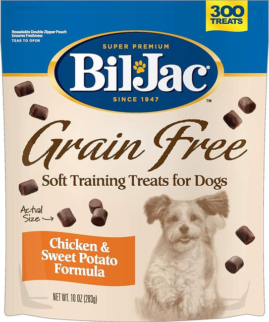 Bil-Jac 319010 Grain Free Soft Chicken Training Treat, Multicolor