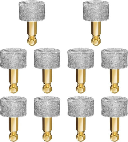 Dog Nail Grinder Replacement Head Drills Pet Nail Grinder Replacement Professional Spare Grinding Head for Dog Claw (10Pieces)
