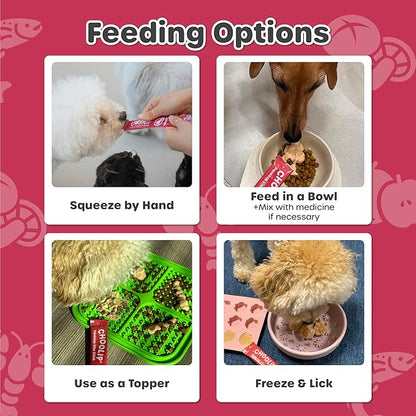 Squeeze Vita Stick Lickable Cat and Dog Treats – 49-Count Heart Support Sticks with Multivitamins, Soft Squeezable Paste for All Life Stages, Supporting Heart Health