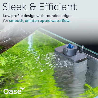 OASE EcoFlow 60 Internal Aquarium Filter, for Freshwater and Saltwater Tanks Up to 15 Gallons, Quiet, Customizable Water Flow, Multi-Stage Filtration