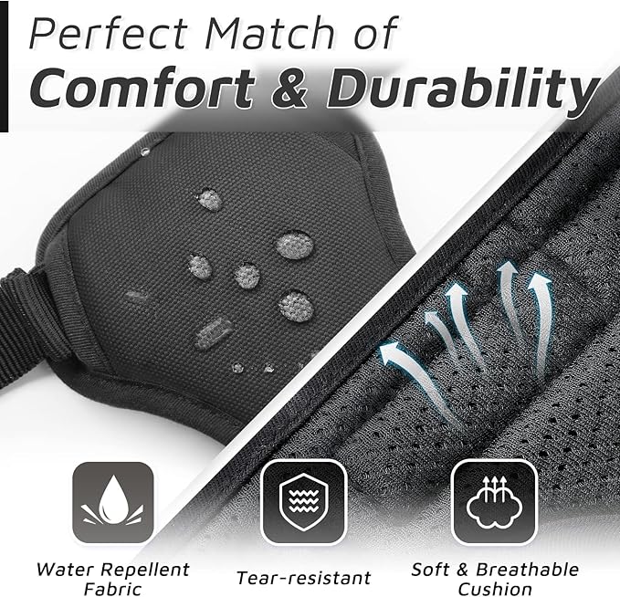 Dog Harness, No-Pull Pet Harness with 2 Leash Clips, Adjustable Soft Padded Dog Vest, Reflective No-Choke Pet Oxford Vest with Easy Control Handle for Medium Dogs, Black,