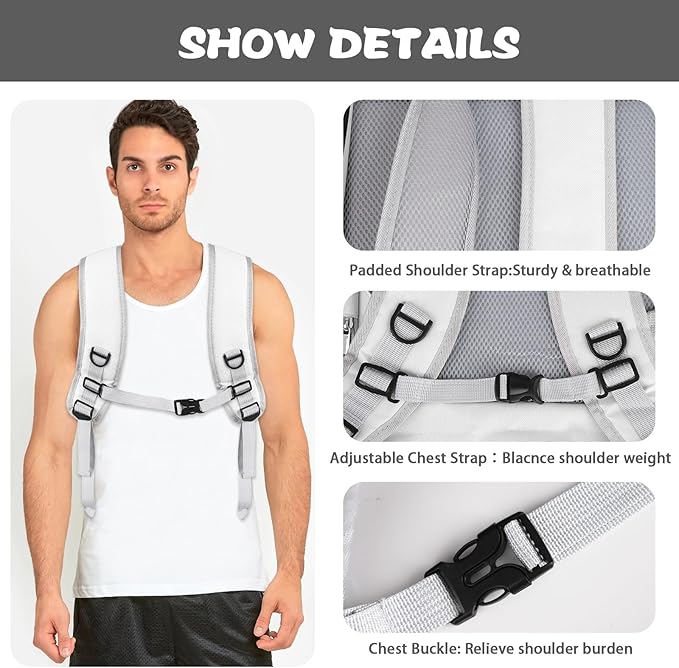 Cat Backpack Carrier,Pet Carrier Airline Approved for Small Dog Cat Puppy Kitten Bunny,Ventilated Mesh Design Animal Backpack for Hiking Camping Travel Bag (Light Grey)