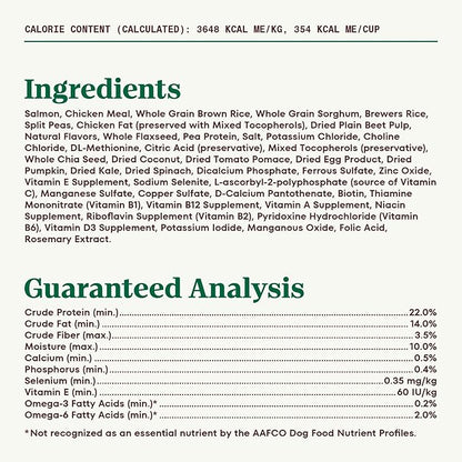 Nutro Natural Choice Small Bites Adult Dry Dog Food, Salmon & Brown Rice Recipe, 28 lb. Bag