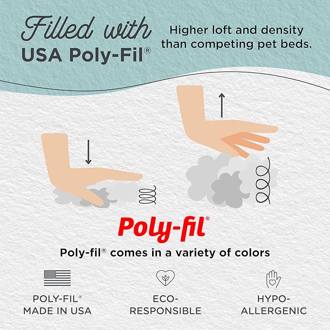 Best Friends by Sheri Original Calming Donut Dog and Cat Bed, Shag Faux Fur, Gray, XL (45in x 45in) - Anxiety Relief for Pets Up to 150 lbs