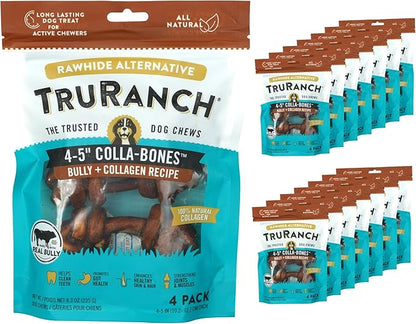 4-5" Collagen Bones, Bully - 15 Bag