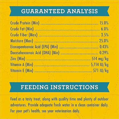 (4 Pack) Zuke Puppy Naturals Training Dog Treats Crafted in The USA, Salmon and Lamb 5oz with 10ct Pet Wipes 5 Piece Set