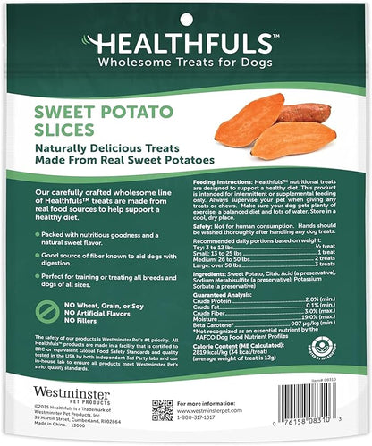Sweet Potato Slices Dog Treats, 16oz