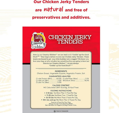 Chicken Jerky Tender Dog Treats, High Protein, Low Fat, No Artificial Colors, 32 oz