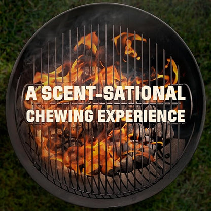 Barkworthies USA Hickory Smoked Beef Trachea 6-inch 3-Pack - Amazing Aroma, Great Taste - Natural Source of Glucosamine & Chondroitin for Hip & Joint Health, High-Protein - Natural Smoked Dog Chews