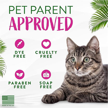 TropiClean Berry & Coconut Waterless Cat Shampoo | Deep Cleansing Dry Shampoo for Cats | Natural Cat Shampoo Derived from Natural Ingredients | Made in the USA | 7.4 oz.