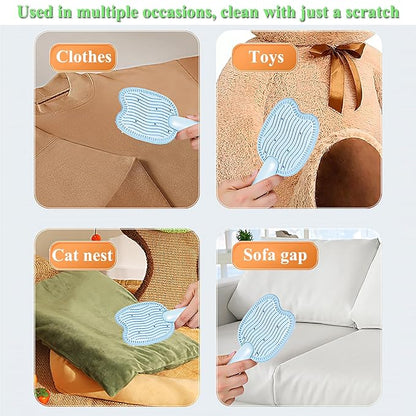 Soft Dog Brush for Small Dogs and Cat Brush for Shedding Dog Brush Hair Cleaning Comb