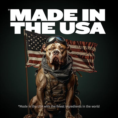 Bully Max Wet Dog Food - Instant Fresh Dehydrated High Protein Soft Puppy & Adult Dog Food with Chicken - Healthy Muscle Growth for Small & Large Breeds - 2 Dry Pounds (Makes 5.5 lbs. of Wet Food)