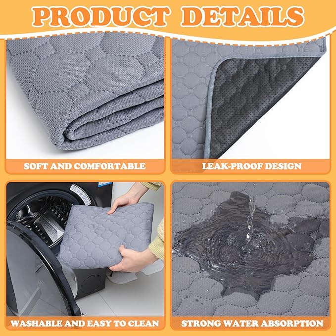 Whelping Box for Dogs and Puppies 48x48x18 inch Pet Whelping Box with Washable Pee Pads and Collapsible Dog Bowl for Medium Small Dogs